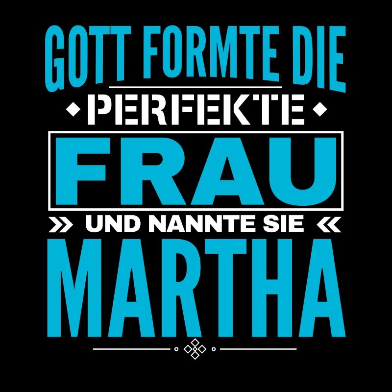 Conception du nom de Martha