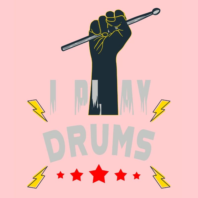 I play drums