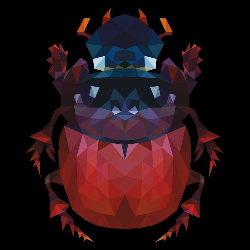 Coléoptère Oxysternon