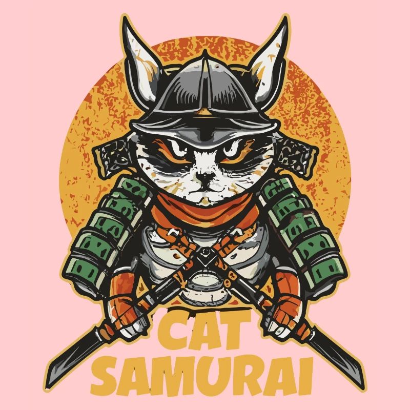 Chat samouraï