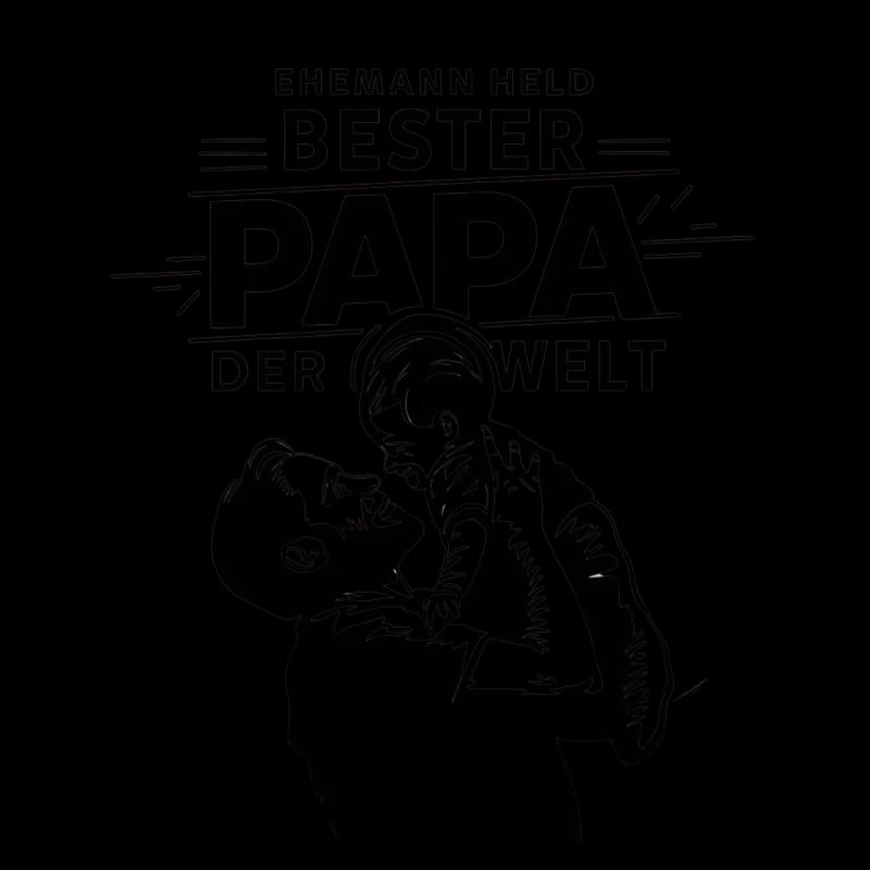 Ehemann Held bester Papa der Welt
