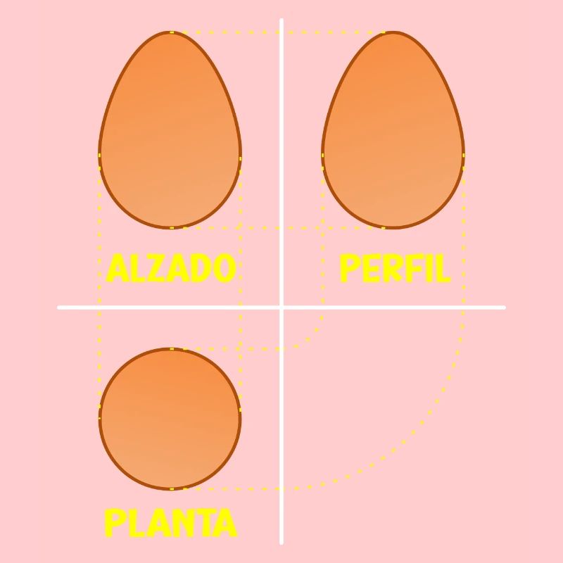 Système d’œufs dièdres pour les architectes
