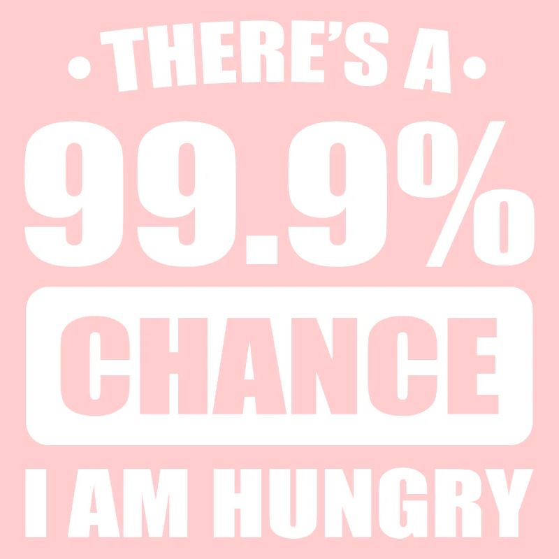 99,9% hungrig. Feinschmecker oder Essensrachen Ges