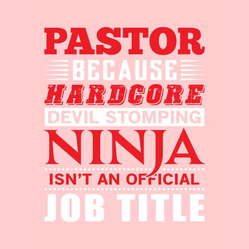 Pastor devil stomping Ninja