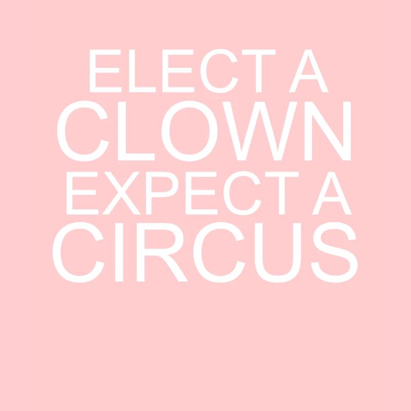 Elect a Clown expect a circus