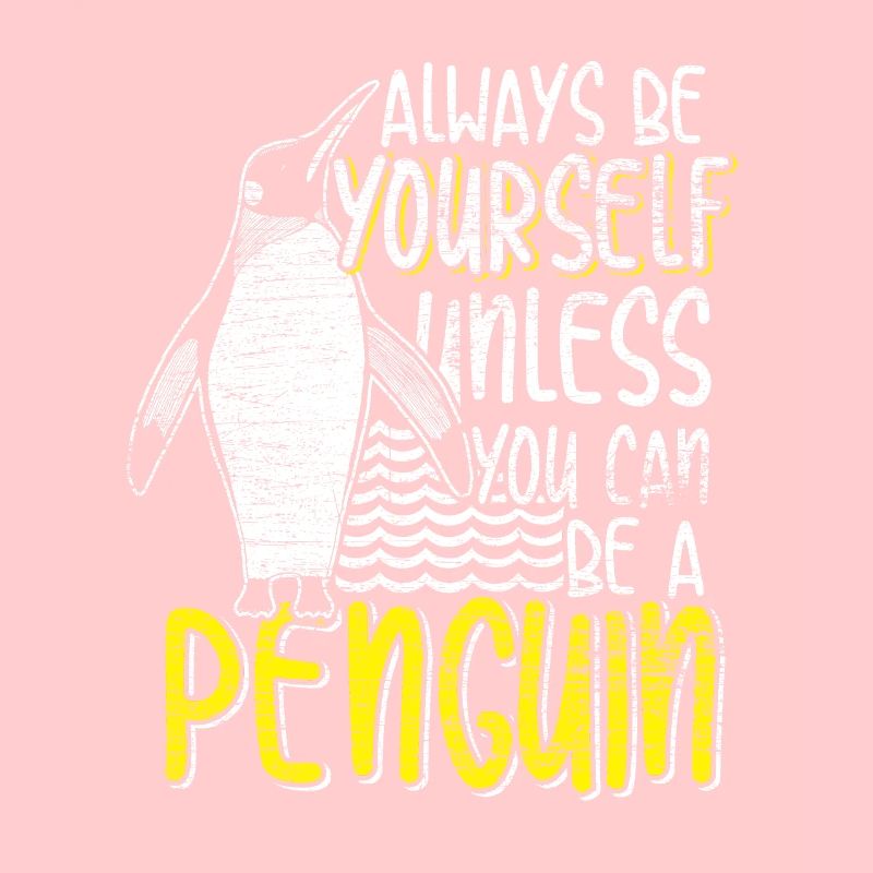 Pinguin Tier Eis schwarz weiß Vogel Geschenk