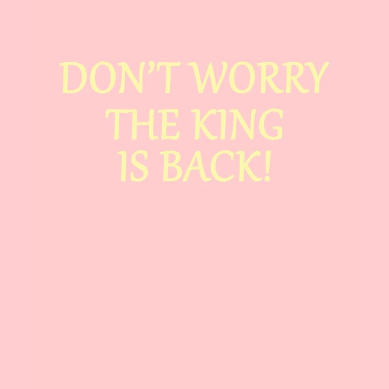 The King is back