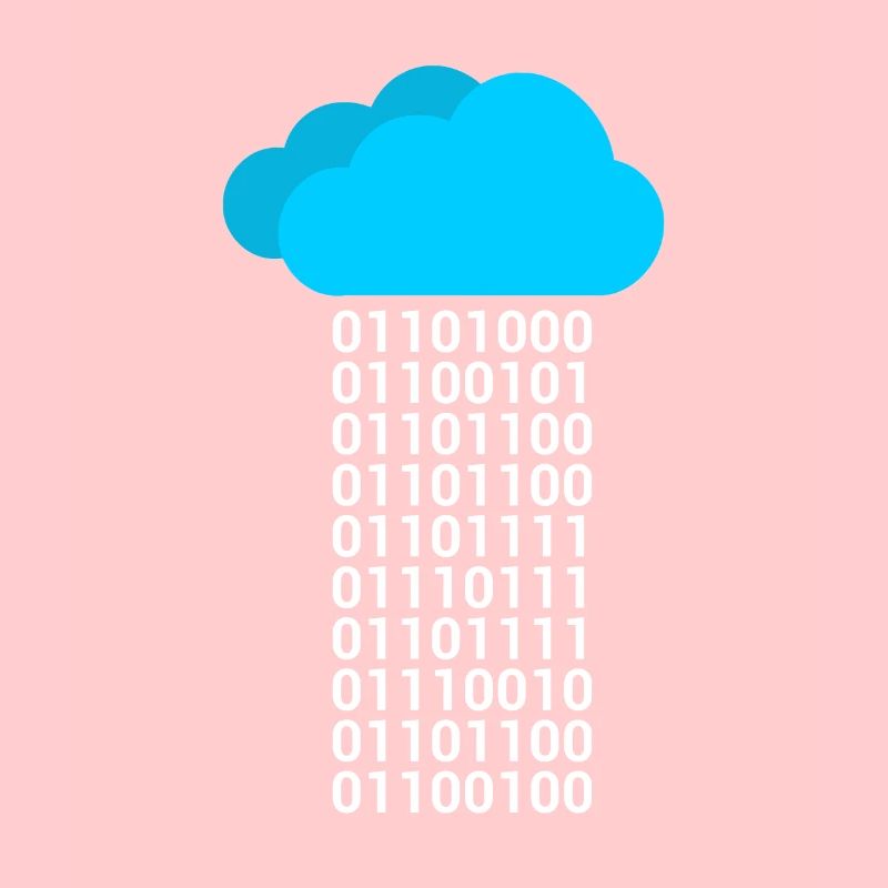 Informatique Binary Cloud Cloud