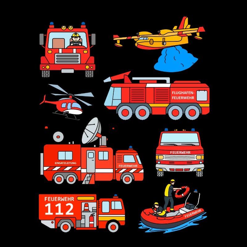 German Fire Trucks Fire Engines
