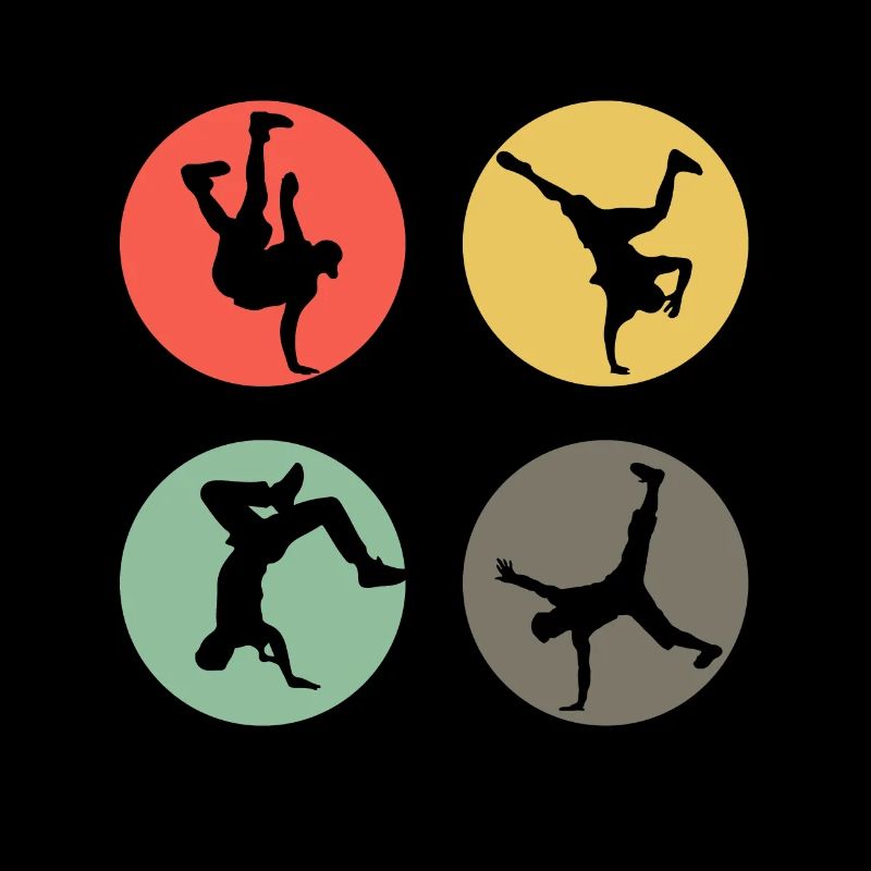 Retro Breakdance Bboying Gift I Breakdancing