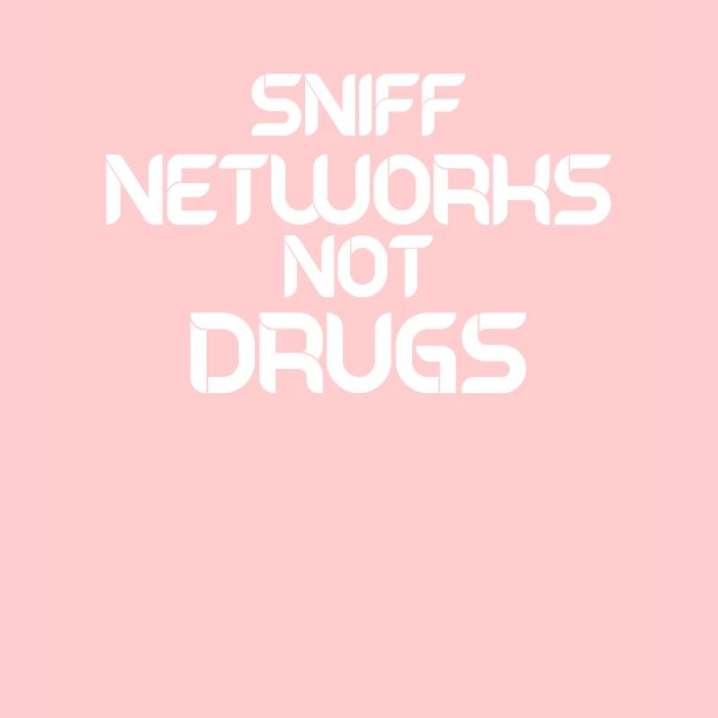 Lustiges Hacker Netzwerk Admin Network Sniffing