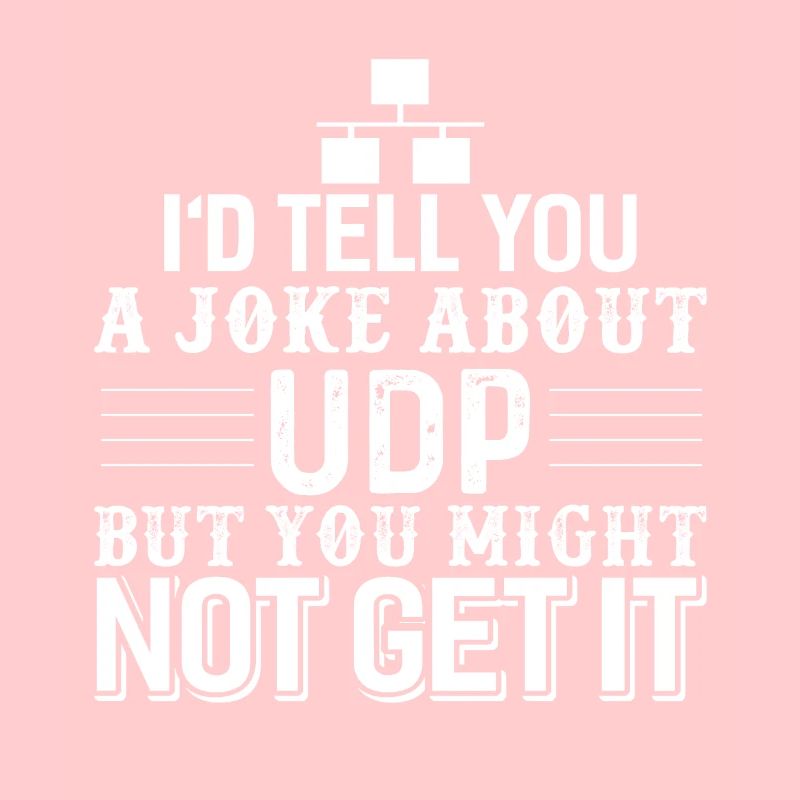 Informatique UDP blague programmeur d’ordinateur