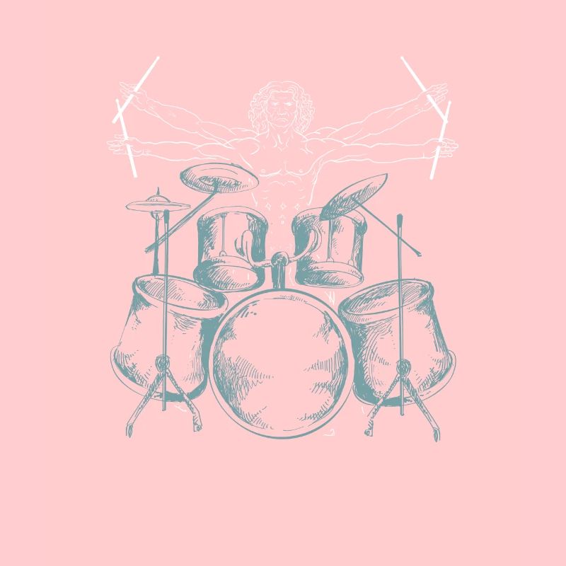Drummers Music Lovers Rock Bands Drumming