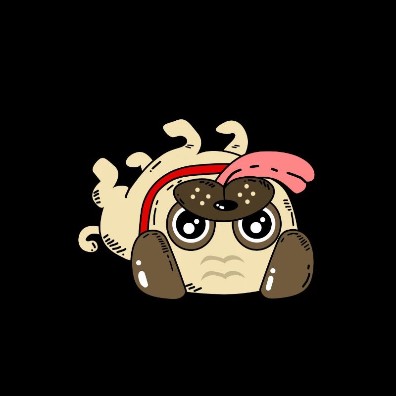 Hund Mops