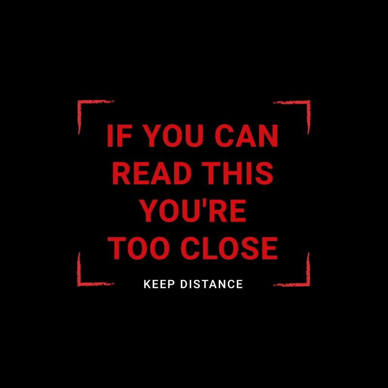 Keep distancing