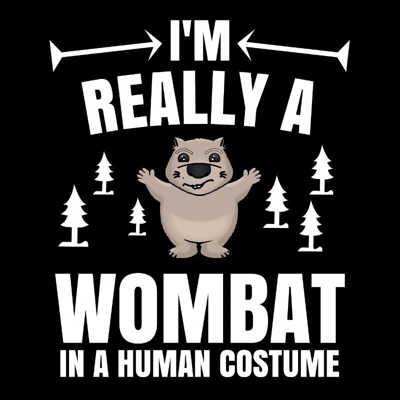 Wombat Beuteltier Australien Geschenk