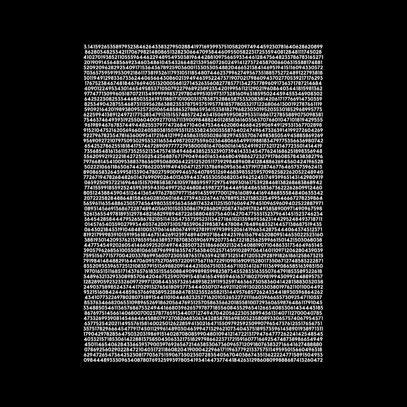 Pi 5000 Make Pi Day Mathematics Math Fun Shirt