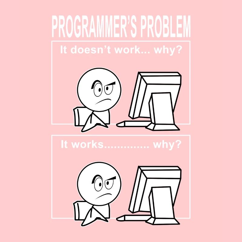 Programmeur informaticien drôle de bande dessinée