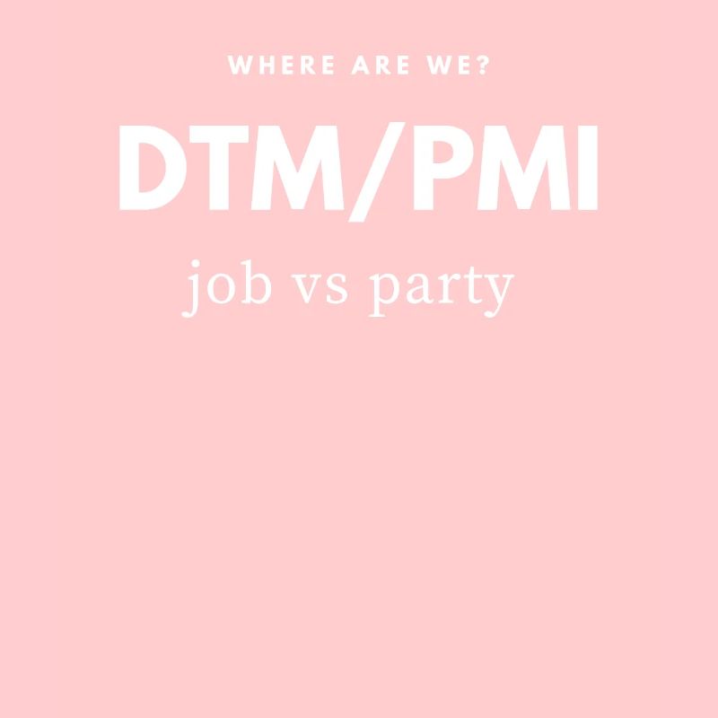 DTM PMI Urlaub oder Flugreise um Party zu mache