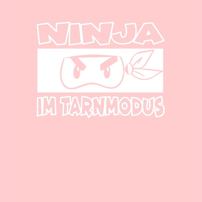 Ninja en mode camouflage dans le design d’effet transparent