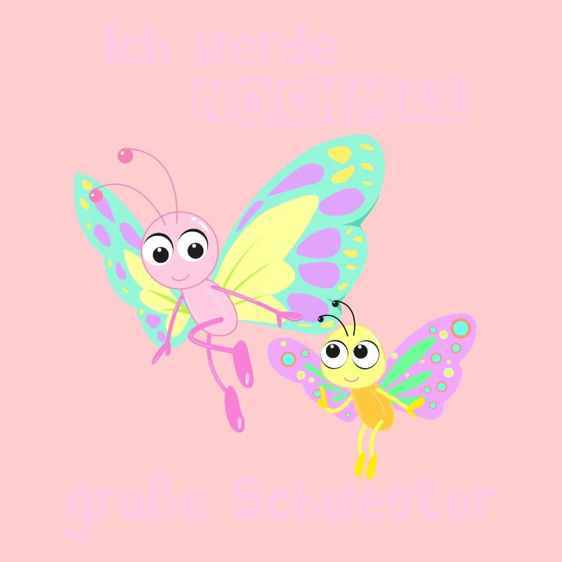 Nochmal große Schwester wieder Schmetterling