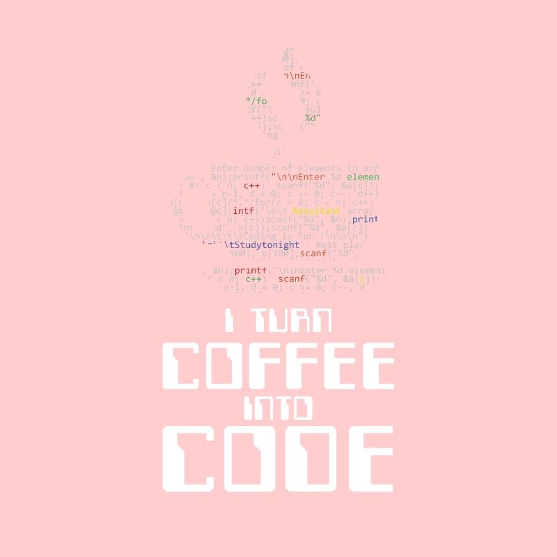 Je transforme le café en cadeau HTML de codage de codeur de code
