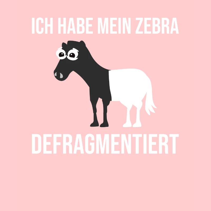 Zebra Defragmentiert Computer Programmierer