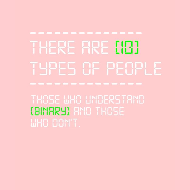 10 Arten von Menschen Programmierer Coder Entwickler Geschenk