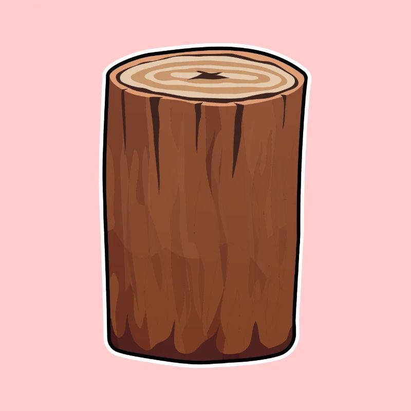 Funny tree trunk