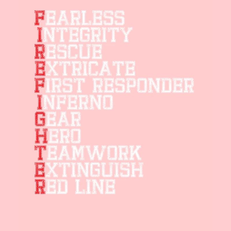 First Responder Firefighter Thin Red Line