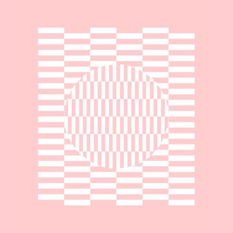 Imagination d'illusion de perception de grille visuelle