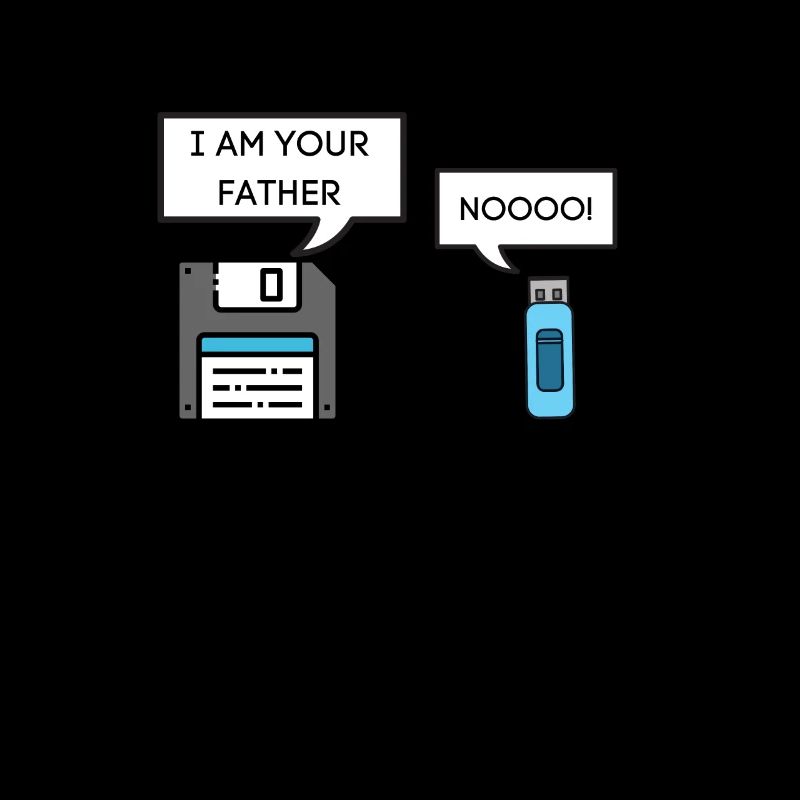 Floppy Disk I Am Your Father Usb