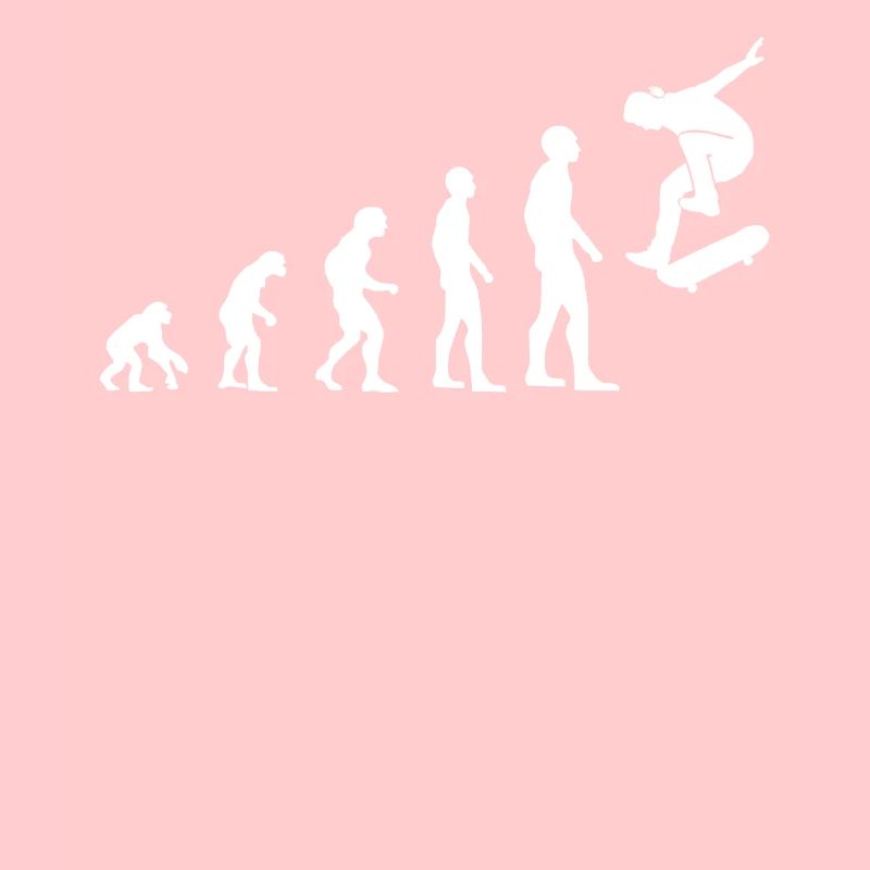 Skateboarder Skate Skate Evolution Cadeau