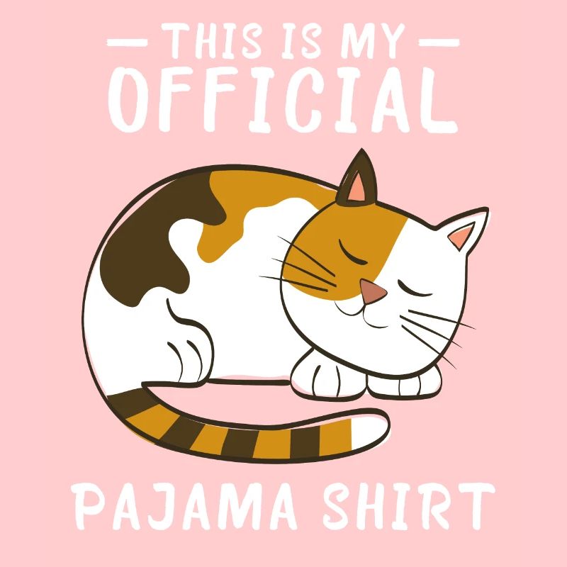 T-shirts de chat pyjama
