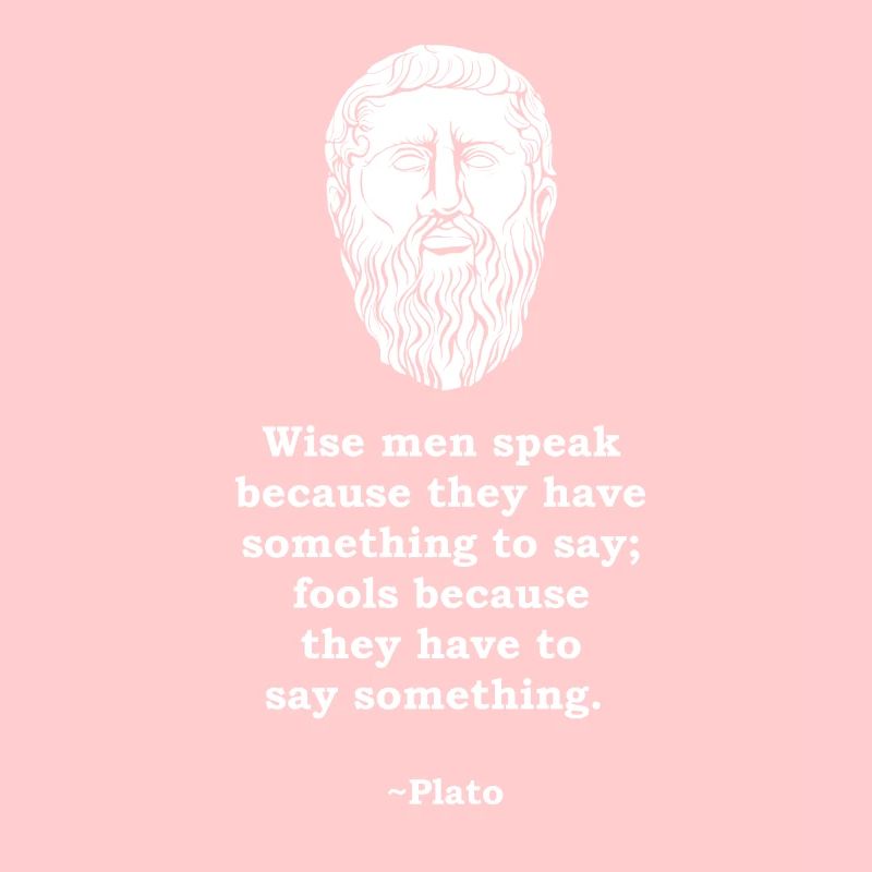 Plato Quote Philosophy Gift Antique Philosopher