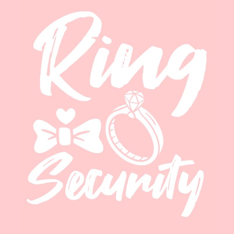 Funny Wedding Ring Security Bearer Outfit