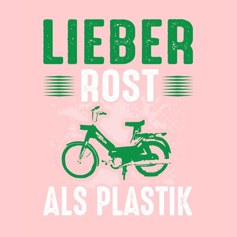 Lieber Rost als Plastik Zweitakter Roller Mofa