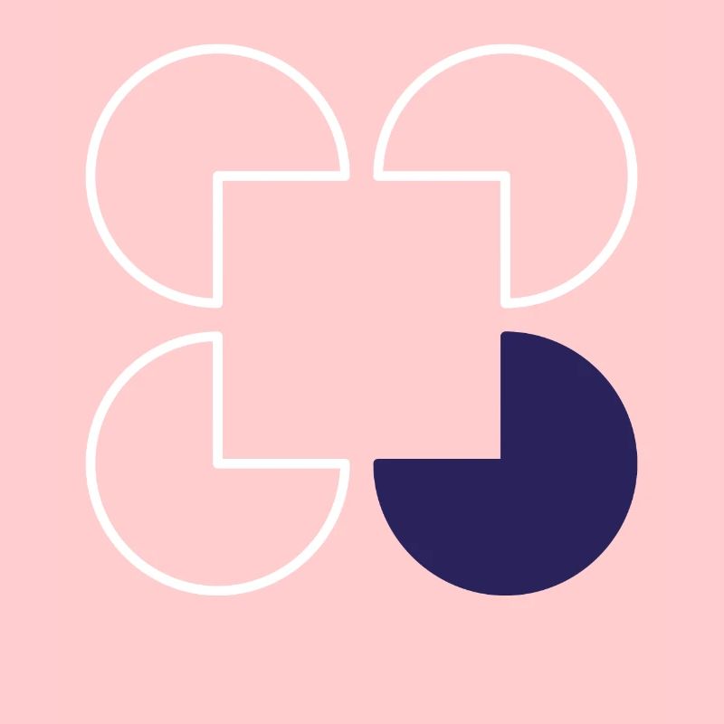 Square circle pattern