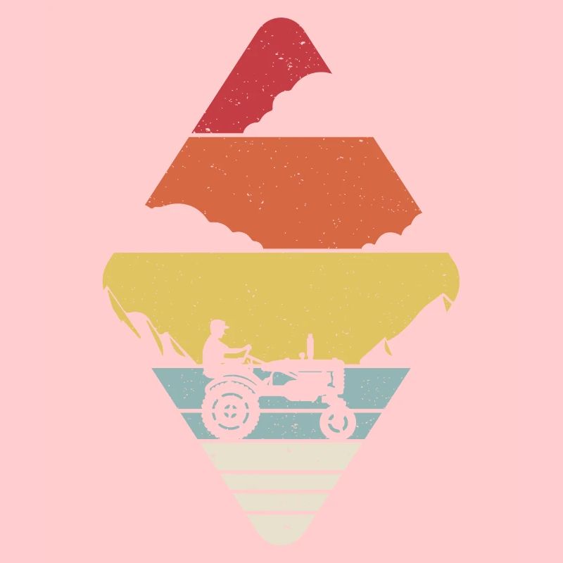 Retro Oldtimer Traktor Vintage