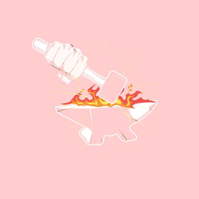 Marteau Forge Forge Farrier Cadeau de forgeron