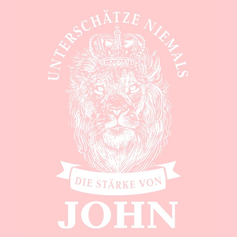 John Geschenk Name Löwe