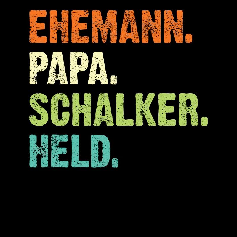 Gelsenkirchen Ehemann Papa Schalker Held Retro