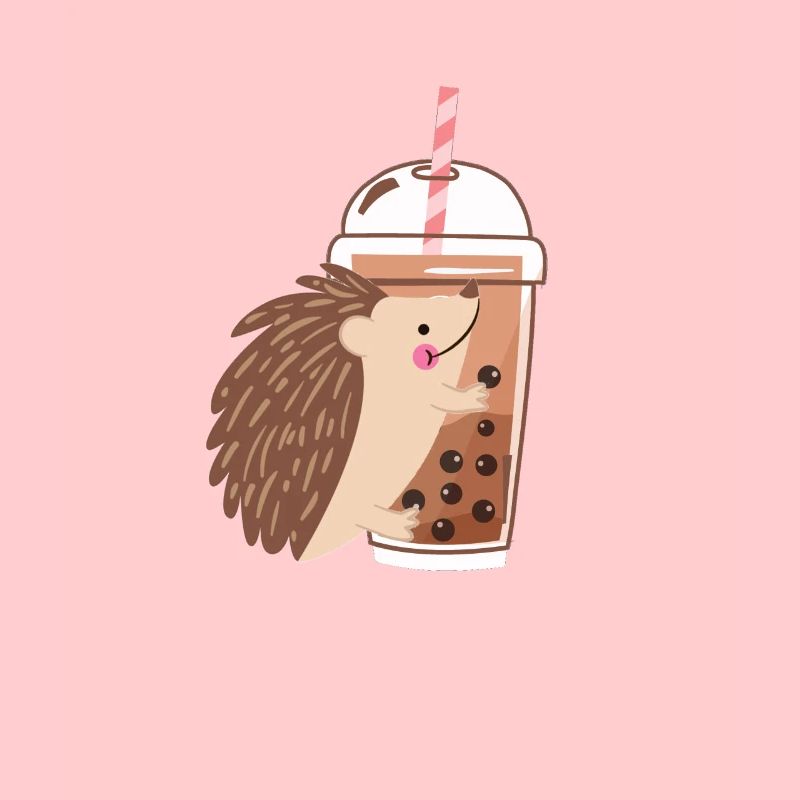 Bubble Tea Hedgehog