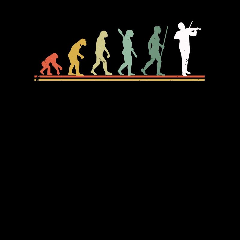 Evolution Of Violin Player Violin