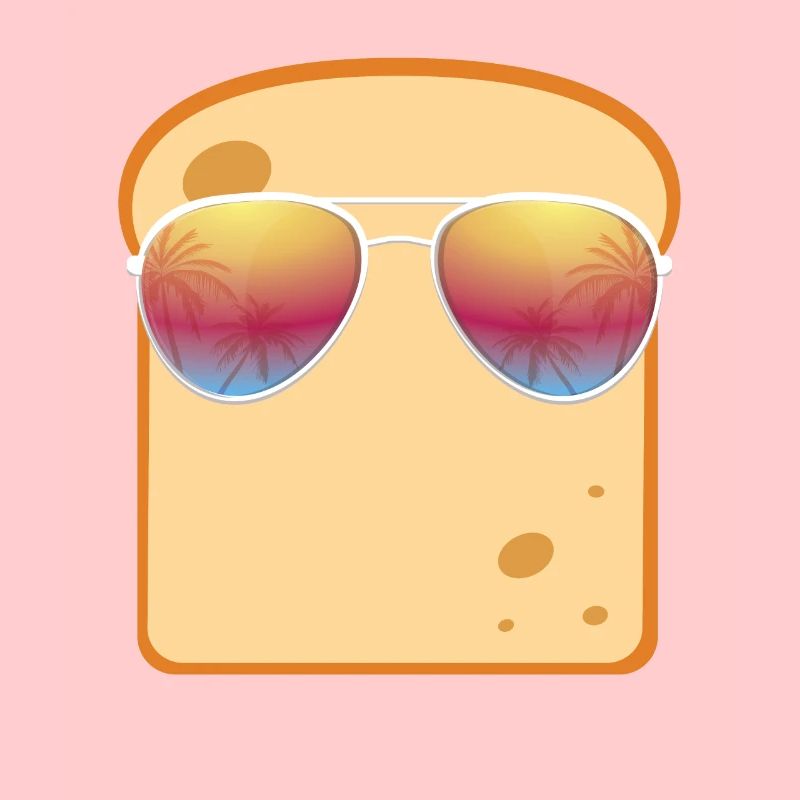Bread with sunglasses gift