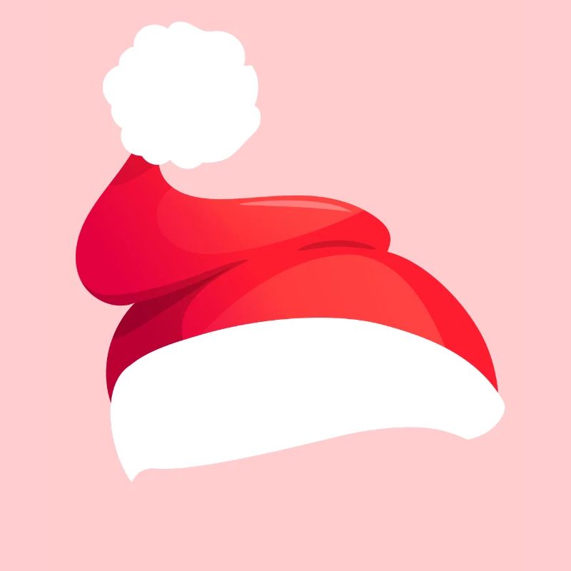 Bonnets rouges du Père Noël