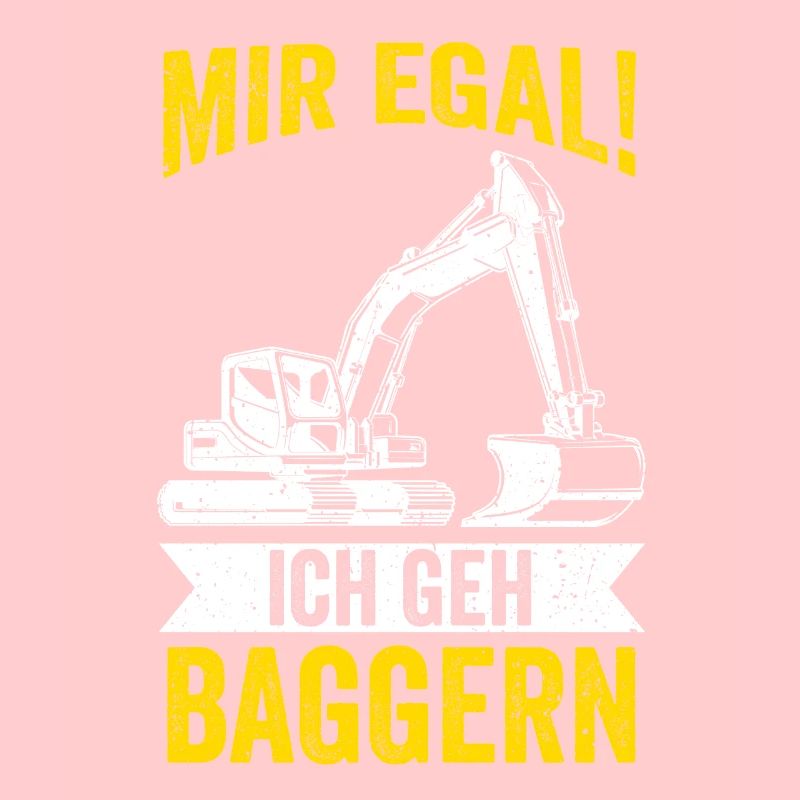 Baggern Baggerfahrer Tiefbauer Bagger