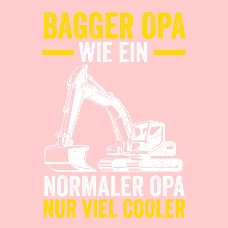 Bagger Opa Großvater Baggern Baggerfahrer