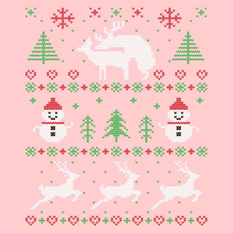 Joy Deer hässlicher Weihnachtspullover