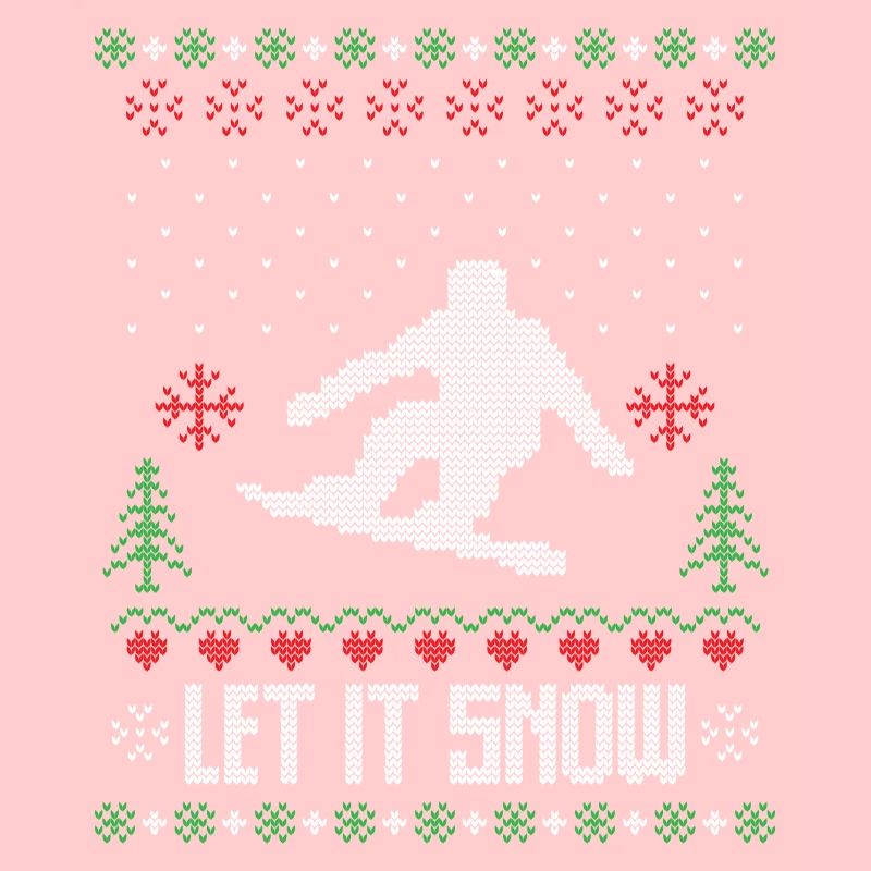 Lass es Schnee hässlichen Weihnachtspullover